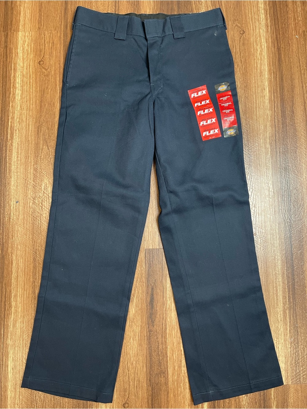Dickies 874 Flex Original Fit Work Pants Dark Navy Blue Size 32x30 NWT